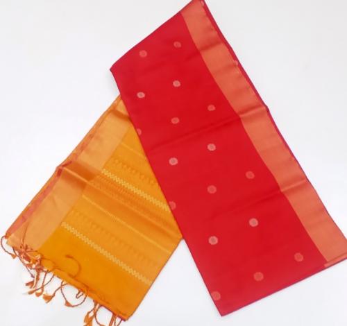 SOFT SILK SAREE WITH BLOUSE